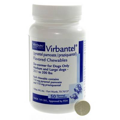 Virbantel - Chewable Dewormer for Dogs Only | VetRxDirect