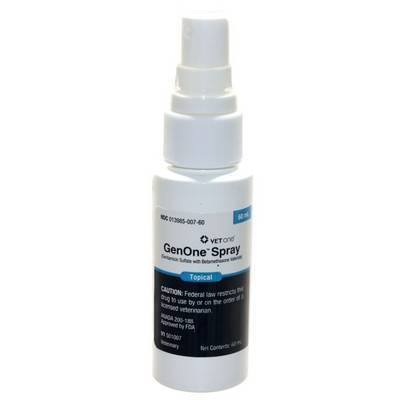 GenOne Spray: Gentamicin/Betamethasone for Dogs - VetRxDirect