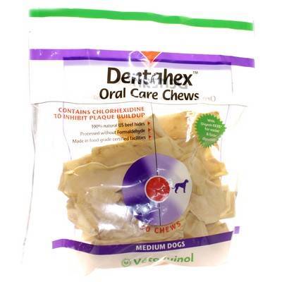 Dentahex Oral Care Chews for Dogs - Chlorhexidine for Dogs | VetRxDirect