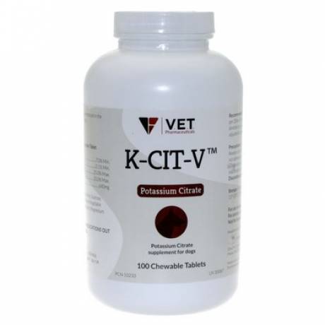 K-Cit-V 100 Chewable Tablets for Dogs