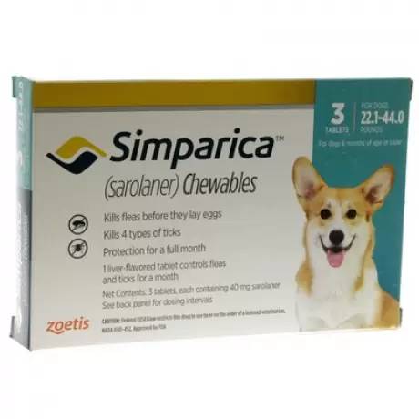 Simparica for Dogs - Chewable Flea and Tick Killer | VetRxDirect | 5.6