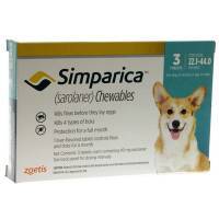 Simparica 22.1 - 44 lbs, 3 Month Supply