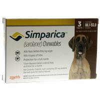 Simparica 88.1 - 132 lbs, 3 Month Supply