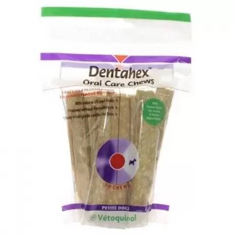 Dentahex Oral Care Chews for Dogs Petite