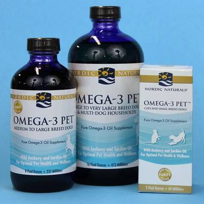 nordic naturals omega 3 pet dosage