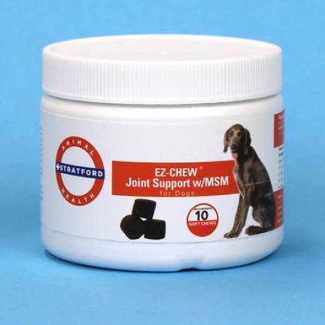 EZ-CHEW Joint Support Soft Chews w/MSM for Dogs, 10ct