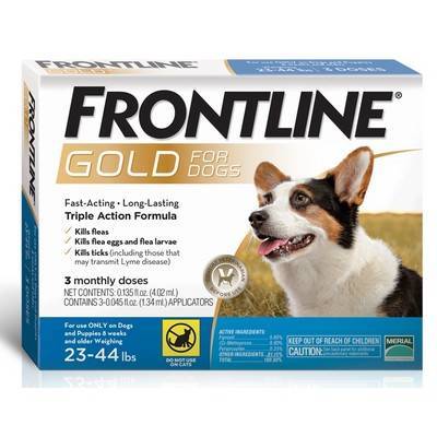 Frontline GOLD for Dogs and Cats - Kills Fleas and Ticks | VetRxDirect