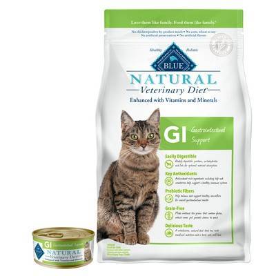 blue natural veterinary diet gi
