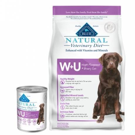 blue natural veterinary diet wu