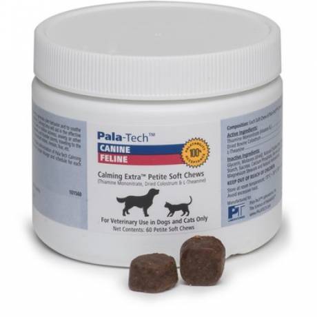 Calming Extra - 60 Petite Soft Chews for Dogs