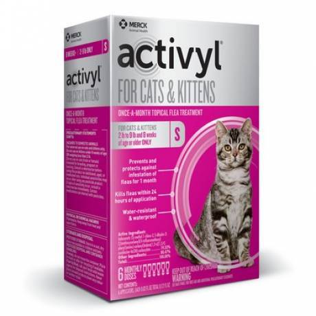 flea treatment for kittens under 2 pounds