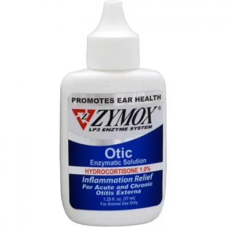 Zymox Otic for Dogs and Cats with Hydrocortisone - 1.25oz Bottle