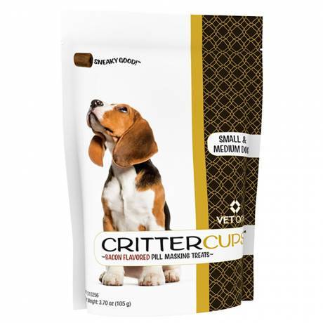 CritterCups Pill Masking Treats - for Small and Medium Dogs, 3.7oz
