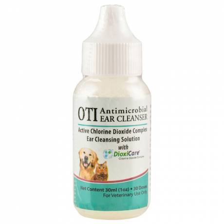 Oti Ear Cleanser for Dogs and Cats with Active Chlorine Dioxide Complex
