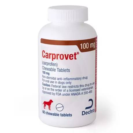 Carprovet (carprofen) Chewable Tablets for Dogs - 100mg, 60ct