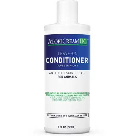 AtopiCream - HC for Dogs and Cats Leave-On Conditioner Plus Detangling 8oz (240mL)