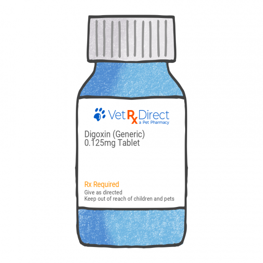 Digoxin Heart Tablets for Dogs and Cats