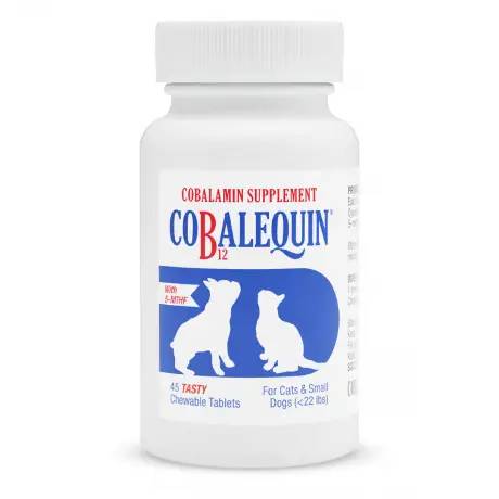 Cobalequin for Cats and Small Dogs - 45 Tasty Chewable Tablets by Nutramax