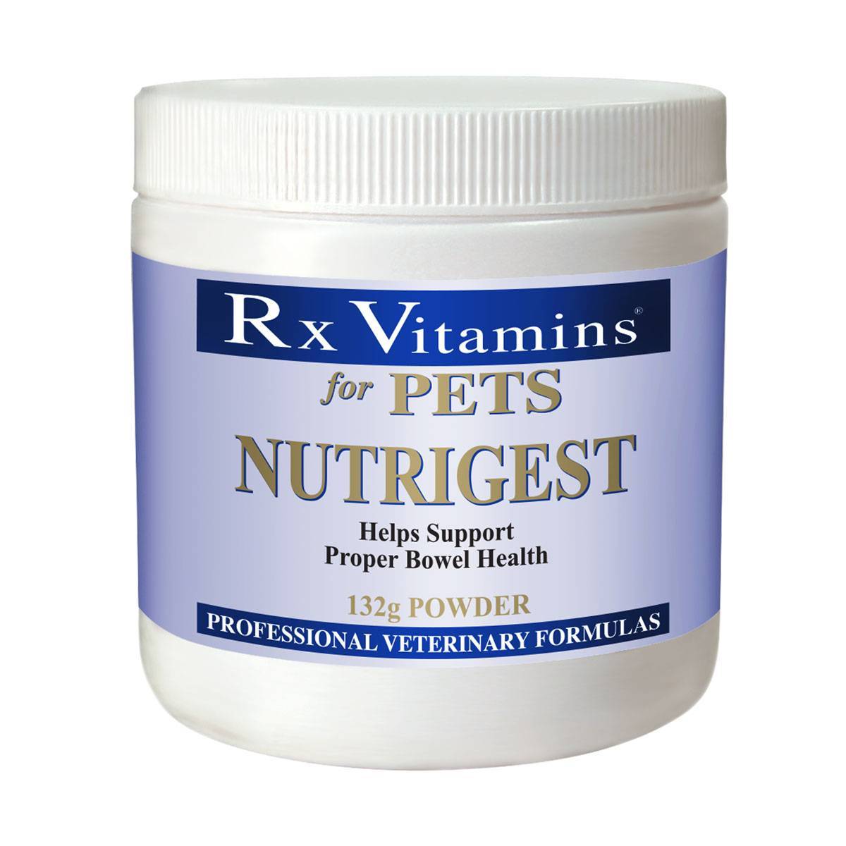 Rx Vitamins Nutrigest 90 Capsules pour Chiens et Chats, Taille