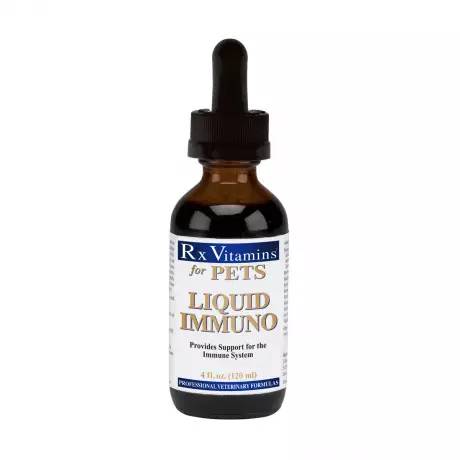 Liquid Immuno for Cats and Dogs - 4oz (120mL), Bacon Flavor L-Lysine
