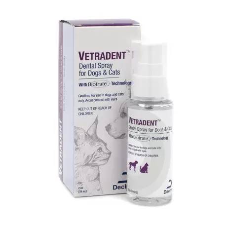 Vetradent for Dogs and Cats - 2oz Dental Spray Biotrate