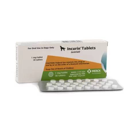 Incurin Tablets for Dogs (estriol) Urinary Incontinence
