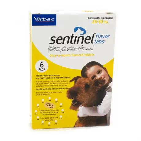 Sentinel Flavor Tabs - Dog Heartworm | VetRxDirect Pharmacy