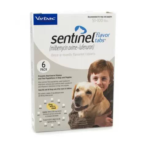 Sentinel Flavor Tabs - Dog Heartworm | VetRxDirect Pharmacy