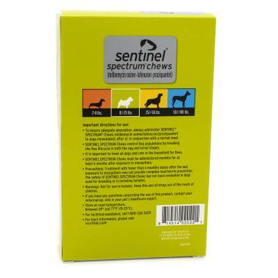 sentinel heartworm medicine for dogs