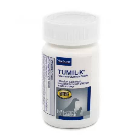 Tumil-K (potassium gluconate) - 100 Tablets for Dogs and Cats Kidneys, 2 mEq (468 mg)