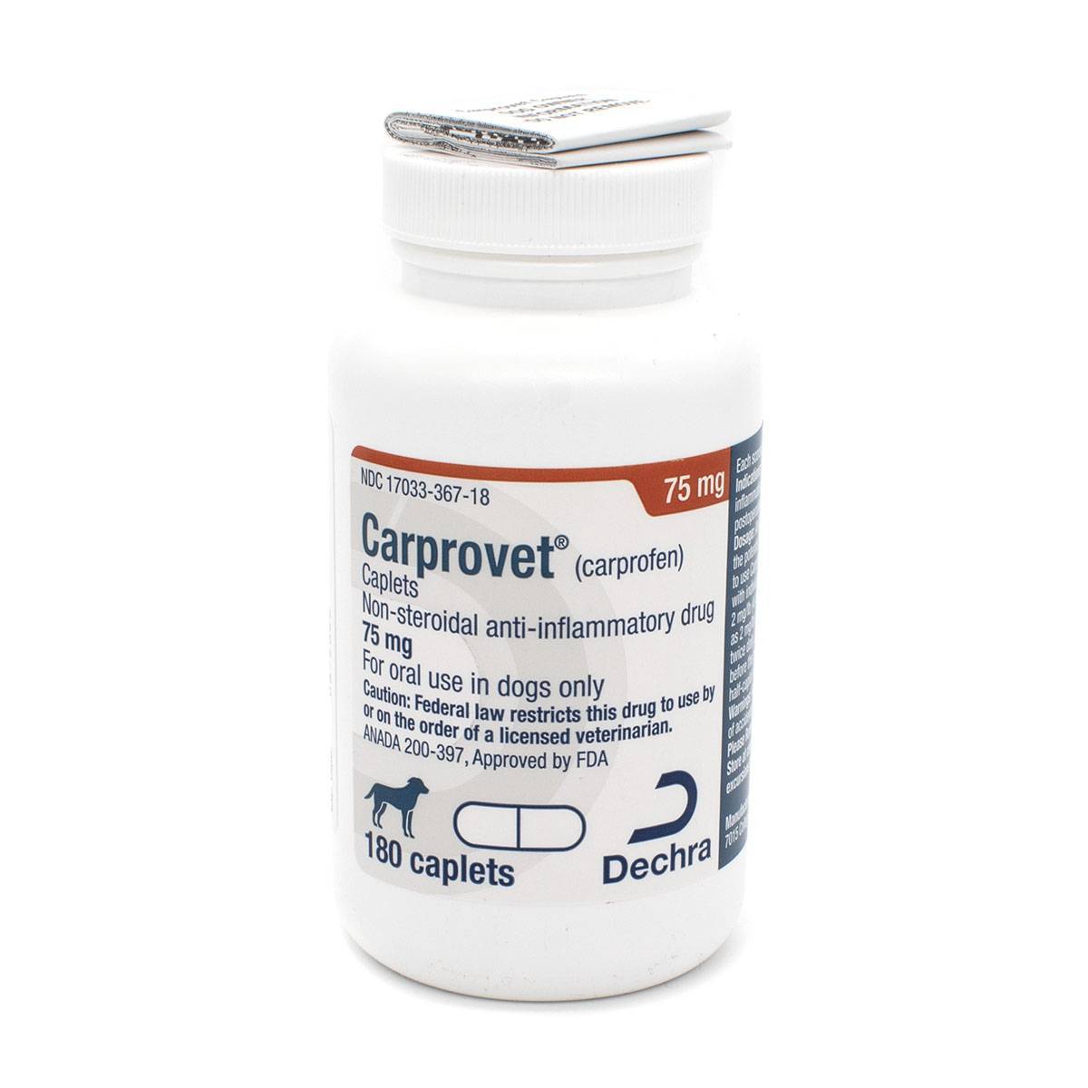 Carprovet Caplets for Dogs - Carprofen Caplets | VetRxDirect Pharmacy