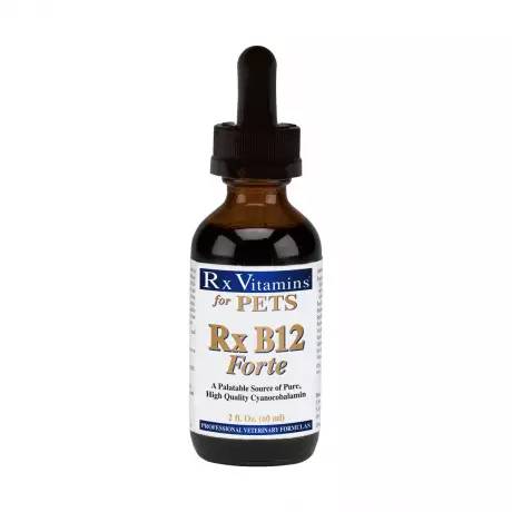 Rx B12 - Forte, Cyanocobalamin for Dogs and Cats 2oz Oral Liquid