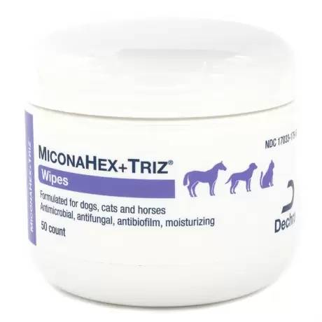 MiconaHex+Triz for Dogs and Cats - Wipes, 50ct Tub