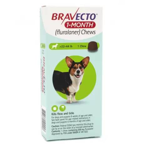 Bravecto 1-Month Chews for Dogs - Kills Fleas and Ticks | VetRxDirect