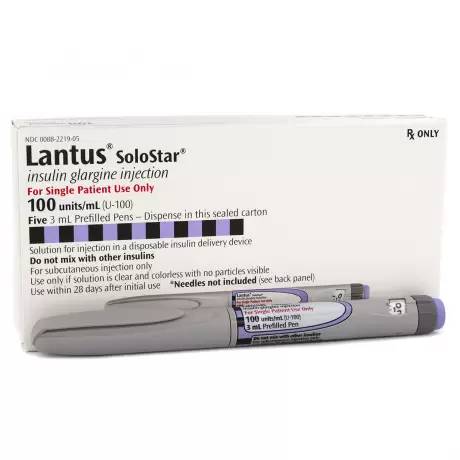 Lantus for Dogs and Cats (insulin glargine injection) - SoloStar, 100units/mL, per 3mL Pen