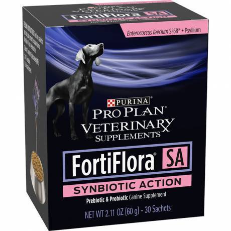 FortiFlora SA Synbiotic Action Prebiotic and Probiotic - for Dogs, 30 Sachets