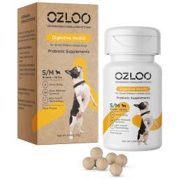 OZLOO Digestive Health Probiotic Supplement for Dogs; ?>
