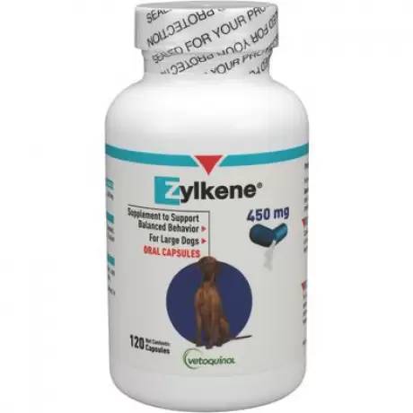 Zylkene Behavior Supplement for Large Dogs - 450mg, 120 Capsules