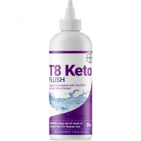 T8 Keto Flush Tris-EDTA for Dogs and Cats - 4oz