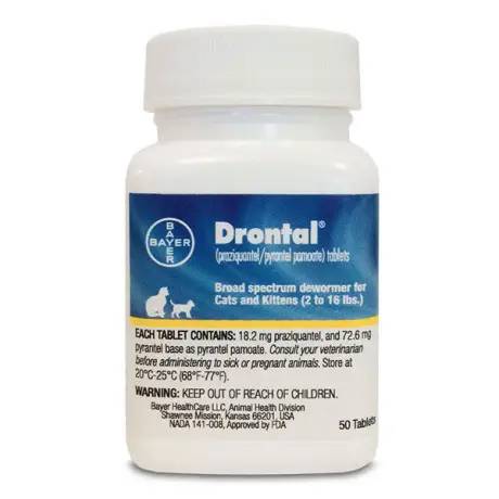 Drontal for Cats - Broad Spectrum Intestinal Dewormer