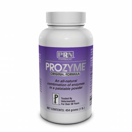 Prozyme: 85, 200, and 454 gram Powder Bottles for Dogs and Cats