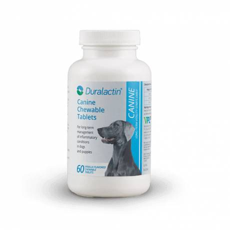 Duralactin Canine - Inflammatory Conditions in Dogs - 60 Chewable Tablets