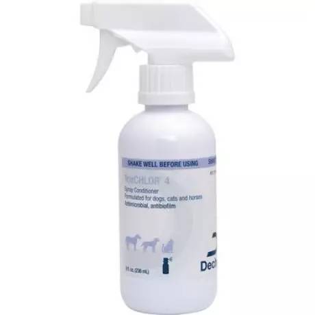TrizCHLOR 4: 4% Chlorhexidine for and Cats | VetRxDirect | 4, 8oz Spray Conditioner