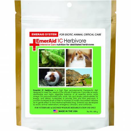 EmerAid IC Herbivore Intensive Care Nutrition - 400g Powder