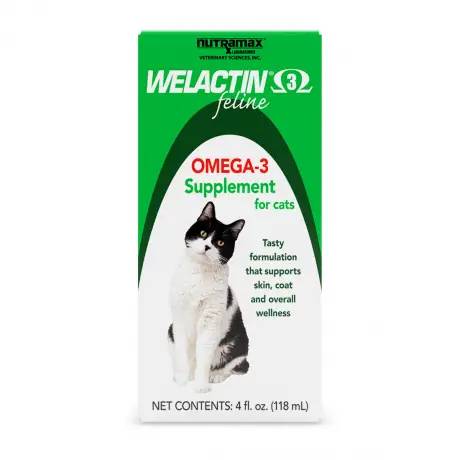 Welactin Feline Omega-3 Supplement for Cats - 4oz Liquid