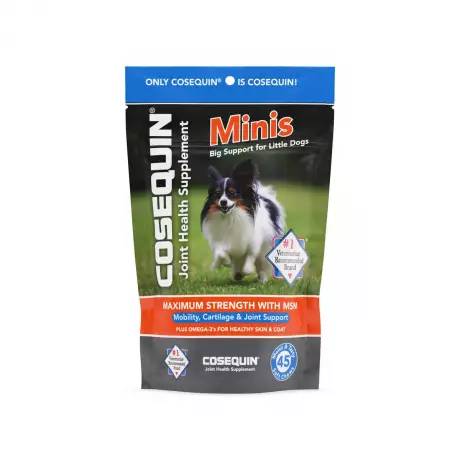 Cosequin Soft Chews for Dogs MSM Plus Omega-3s - 45 Minis