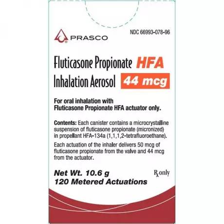 Fluticasone for Cats and Dogs Inhalation Aerosol (Generic) - 44 mcg, 120 Metered Actuations