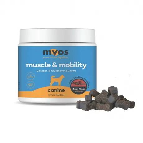 MYOS Canine Muscle and Mobility Chew - 60 ct, Bacon Flavor
