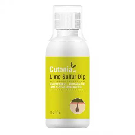 Cutania - Lime Sulfur Dip for Dogs, 4oz (118mL)