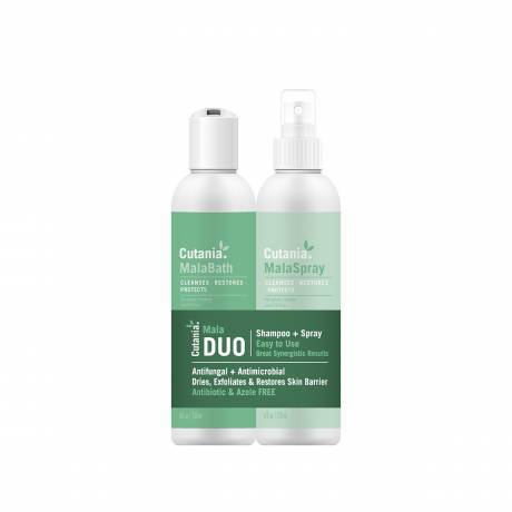 Cutania - MalaDUO Shampoo and Spray Bottle for Dogs and Cats - VetNova